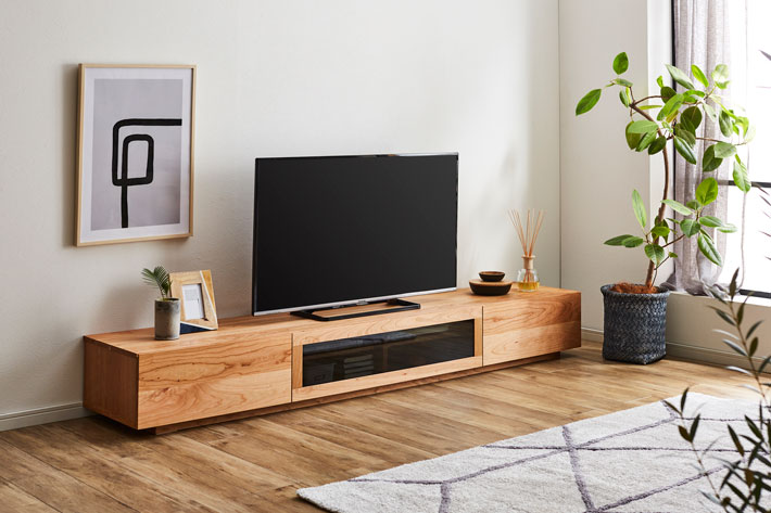 凛/RIN｜テレビ台・テレビボード- 自然工房《国産・送料無料・開梱設置