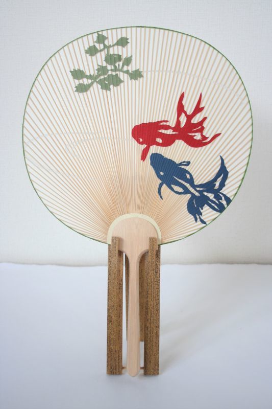 高級うちわ 源氏物語 古道具 高級うちわ 源氏物語 古道具