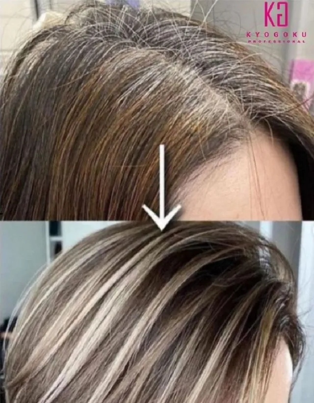 白髪を明るい色にしたい方はチェック！きれいな金髪に染められる