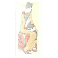 No8 黒船屋−竹久夢二 木版画 Yumeji Takehisa Woodcut − | 芸艸堂 版