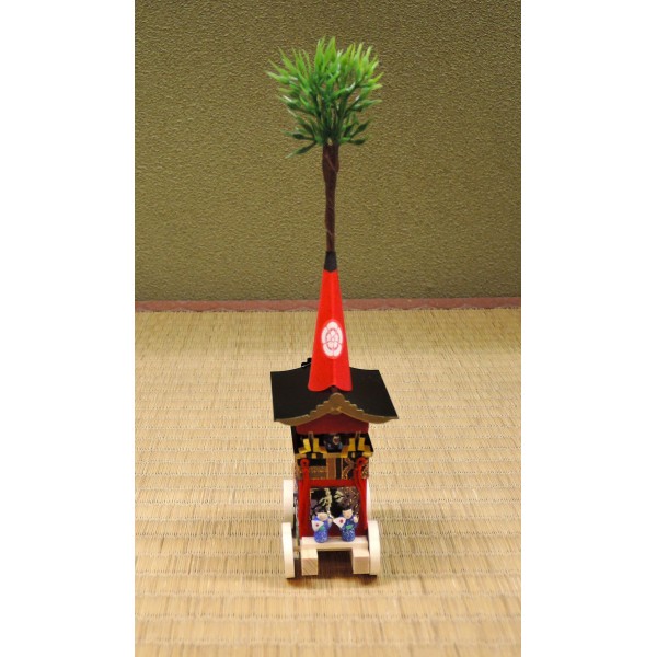 K 155・祇園祭山鉾ミニチュアさくら井屋長刀鉾、郷土玩具、廃絶、伝統工芸