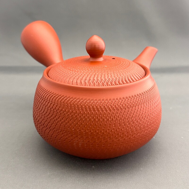 送料無料 人間国宝三代山田常山作 常滑焼 泡瓶/宝瓶/急須 合