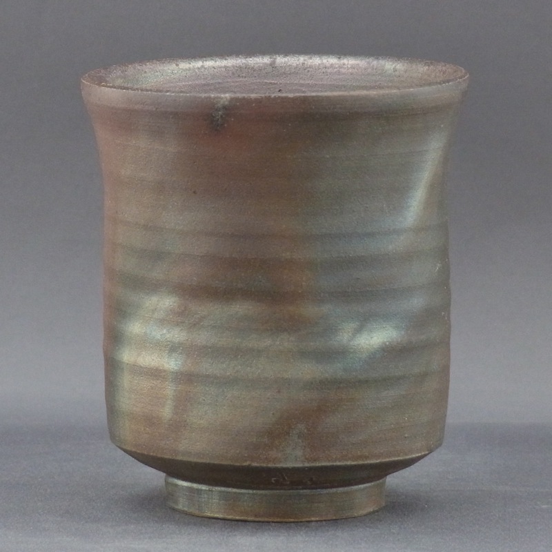 丹波立杭焼 林造窯 手作り 焼き締め 飯碗・湯呑セット(登り窯)｜茶器