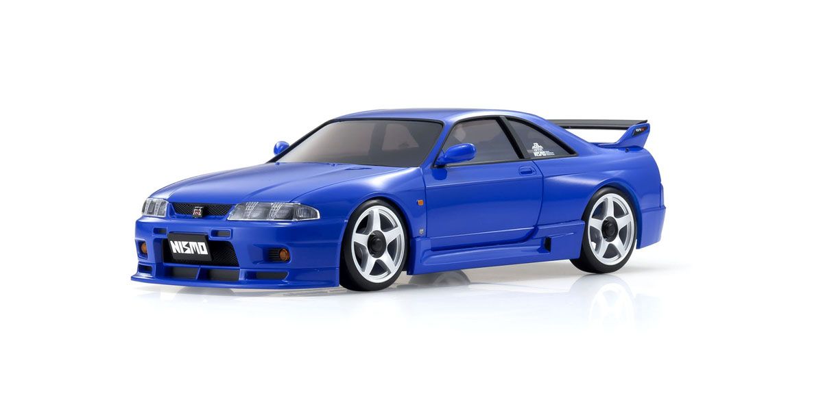 MINI-Z AWD NISSAN SKYLINE GT-R NISMO(R33) Blue Readyset 32616BL