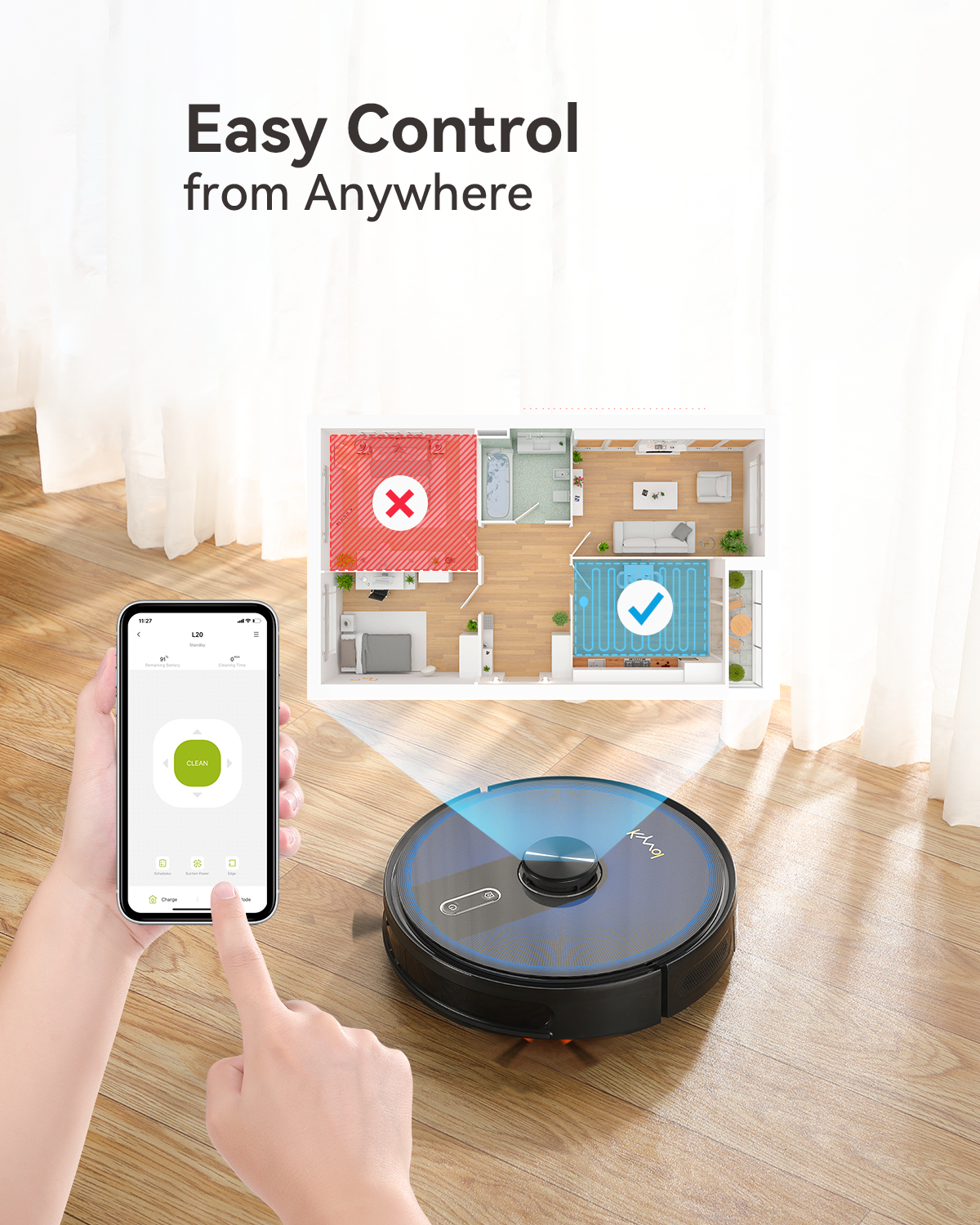 Kyvol Cybovac L20 Robot Vacuum Cleaner