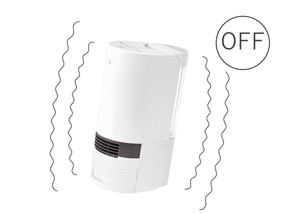 販売終了】加湿セラミックファンヒーターKPH-1221 | コイズミ