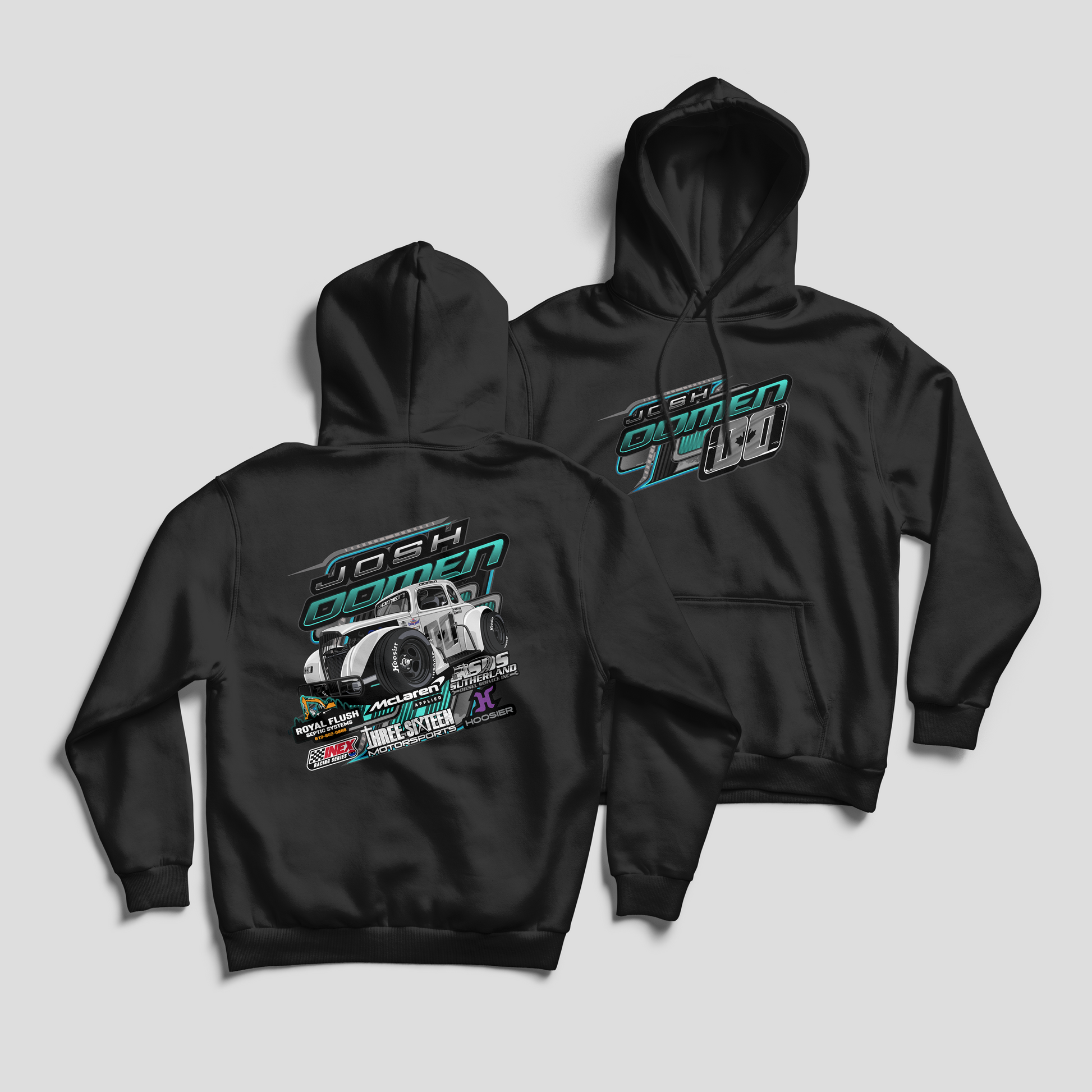 2025 Josh Oomen Racing Hoodie – L5 Graphix