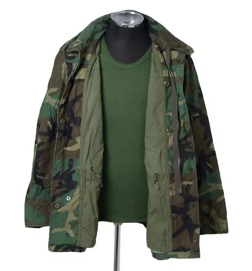 アメリカ軍 ウッドランドカモ M-65 フィールドジャケット USED – L.A.BOY