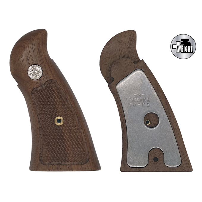 S&W社 純正 Nフレーム 木製グリップ L.A.ホビーショップ / 木製