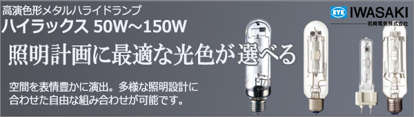 在庫限り品】MT100FD || 高演色形メタルハライドランプ 岩崎電気