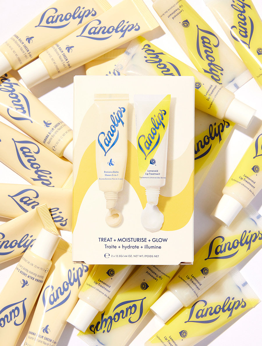 Banana Balm & Lemonaid Lip Treatment Duo | Lanolips USA – Lanolips