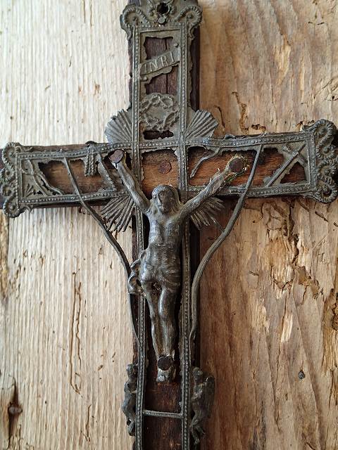 十字架(キリストの磔刑)クロス ケルト十字架○イタリア製○置物○壁掛