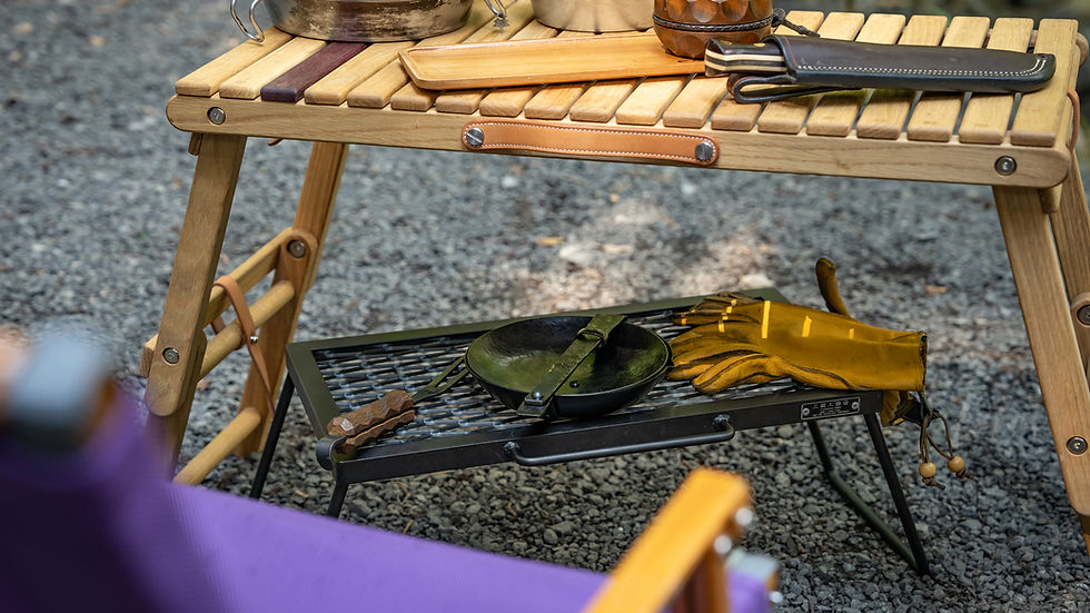 サンゾー工務店 IRON TABLE mini – Black Label