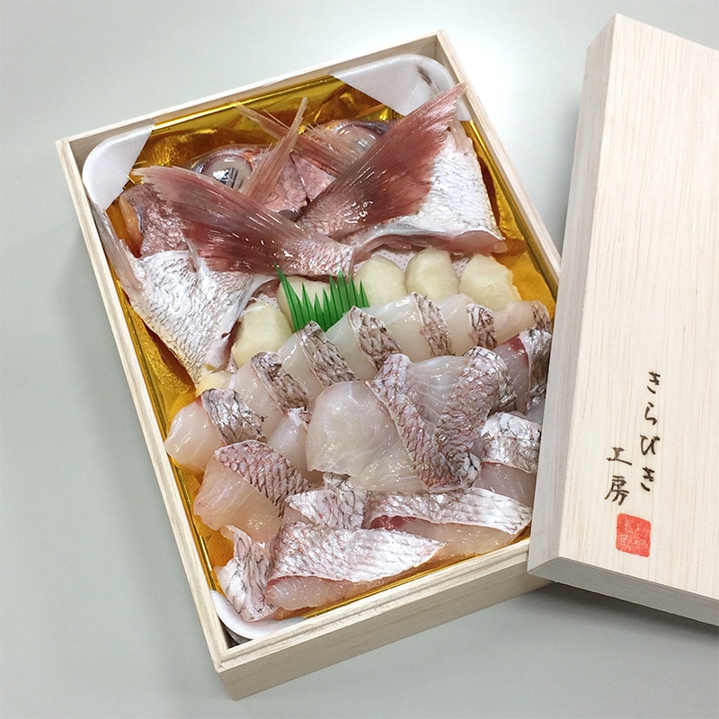 きらびき工房 天然鳴門鯛 冷凍鯛しゃぶセット | Lacycle mall