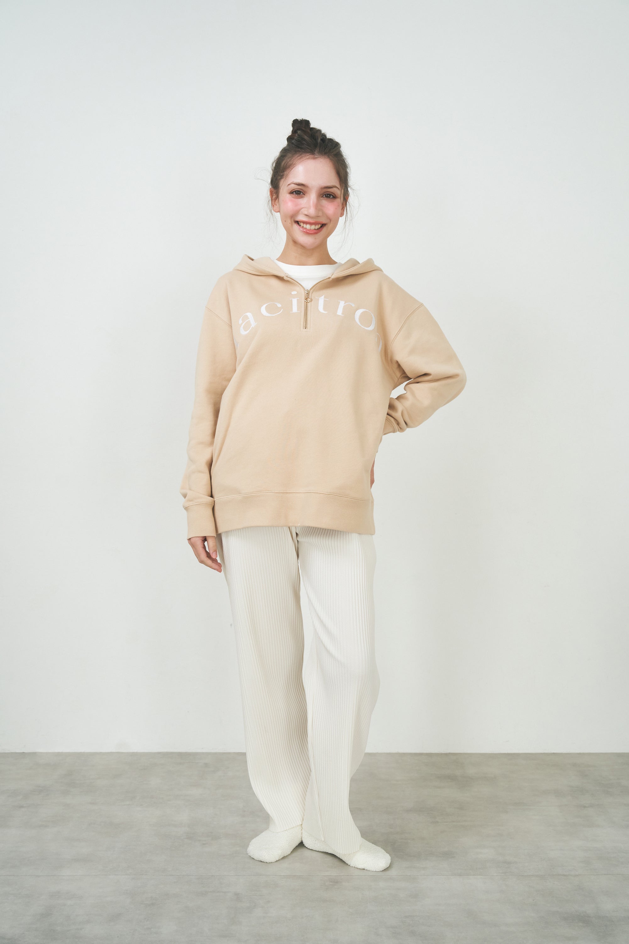 ハーフジップパーカー – la citron