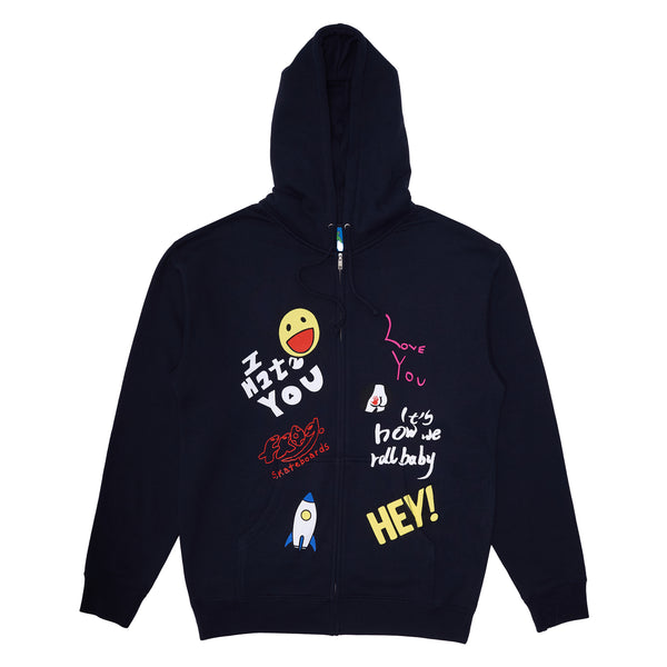 ミュージシャン SKY-HI LOVE HATE PSYCHO MOCK NECK SWEAT