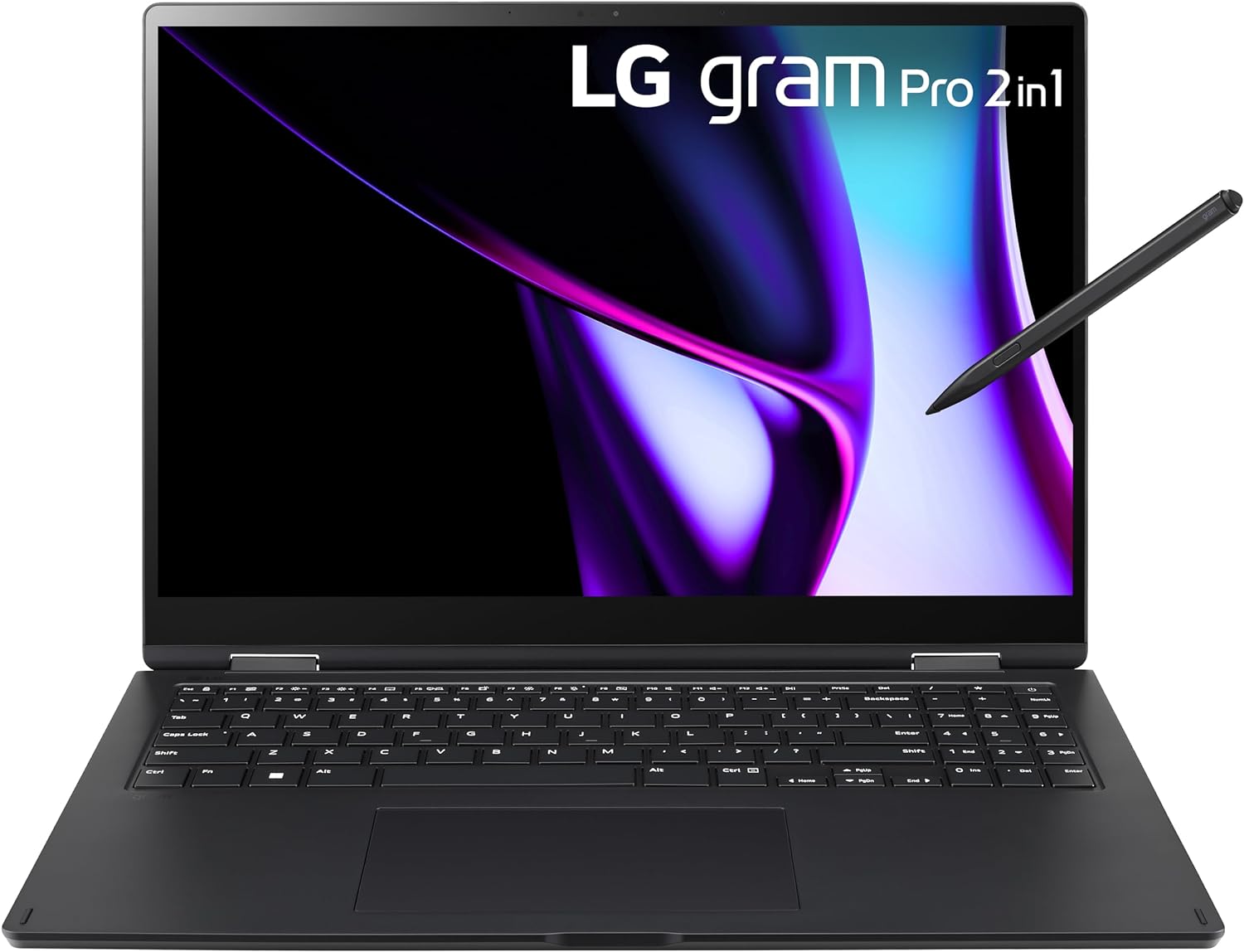 Long Battery Life Windows 11 Laptop LG Gram Pro 16 2-in-1 Laptop