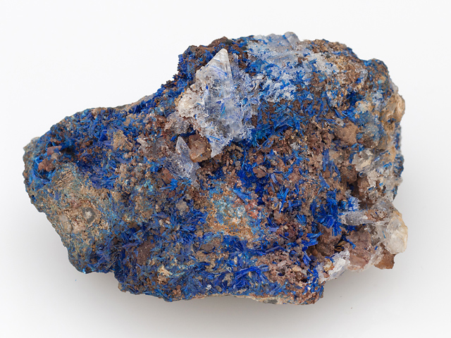 青鉛鉱 Linarite 鉱物たちの庭