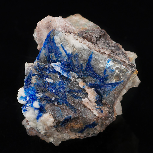 青鉛鉱 Linarite 鉱物たちの庭