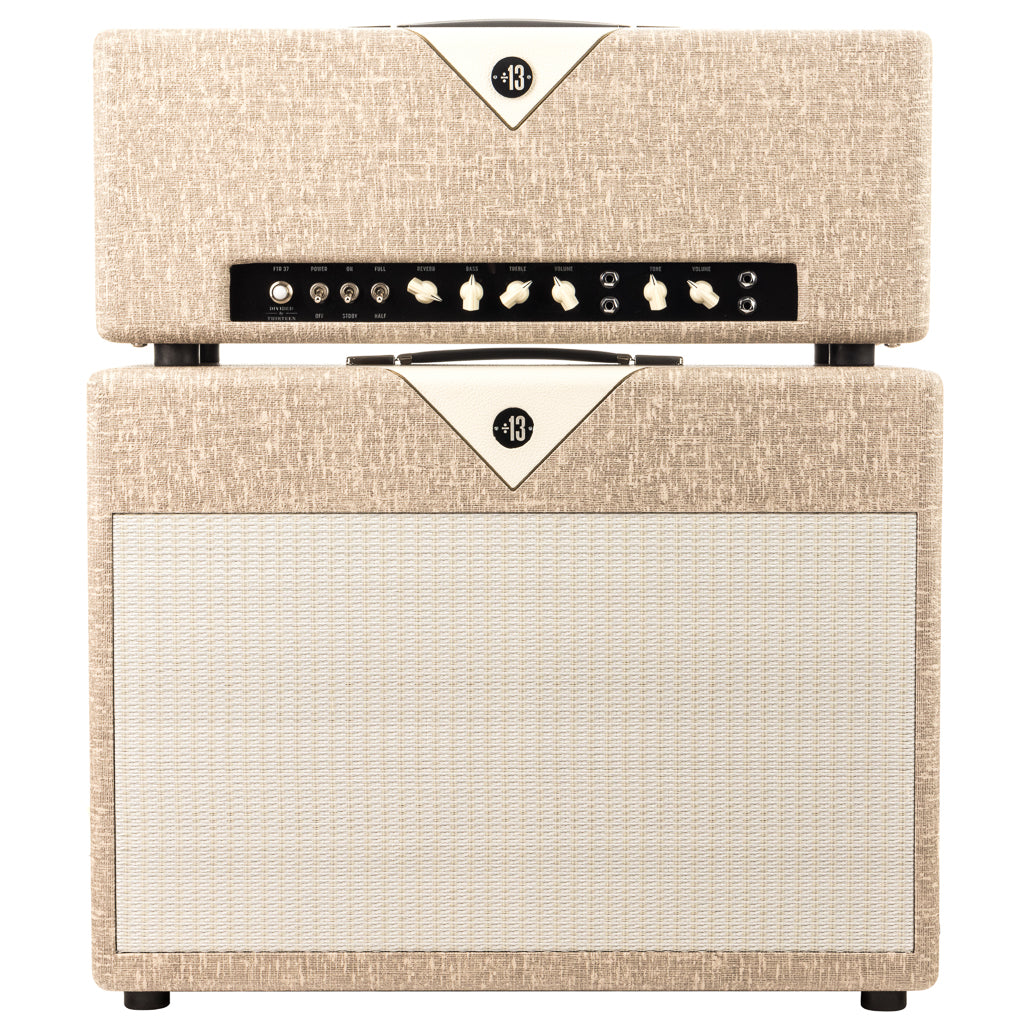 Divided By 13 FTR 37 Head & 2x12F Cab w Alnico Blue - Fawn Slub