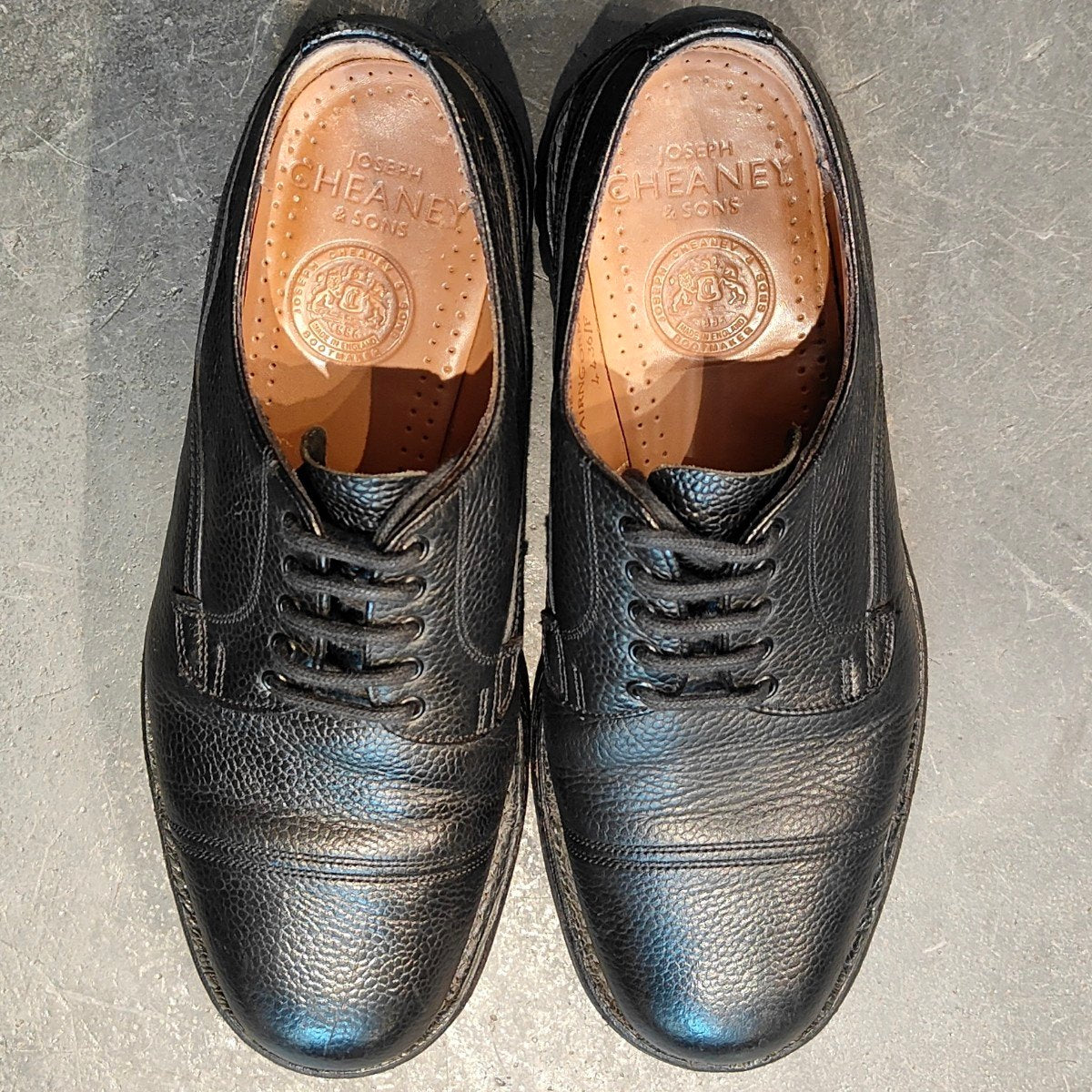 JOSEPH CHEANEY】ジョセフチーニー ケンゴン2 セミブローグ ブラック