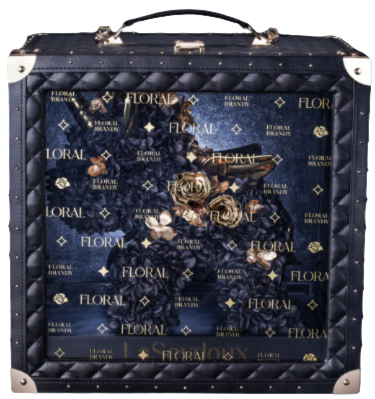 LaSeydoux ラセドゥ 飾りボトル FLORAL Black - LaSeydoux