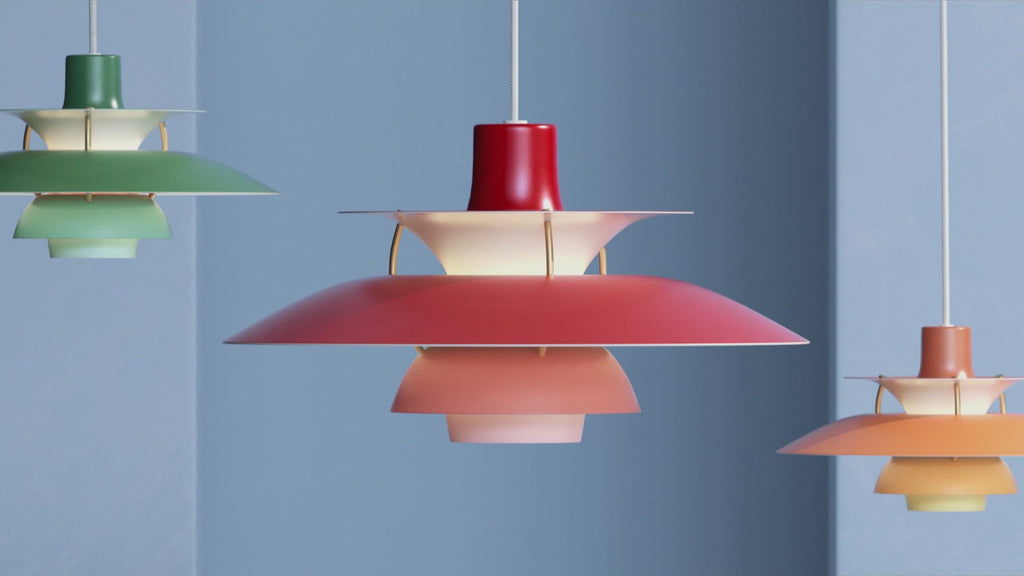 PH5 / レッド・グラデーション ペンダントライト Louis Poulsen ルイス