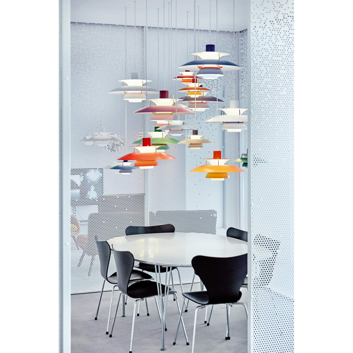 PH5 / オレンジ・グラデーション ペンダントライト Louis Poulsen