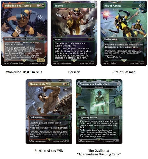 MTG マーベル SL Secret Lair Wolverine foil MtG: Secret Lair