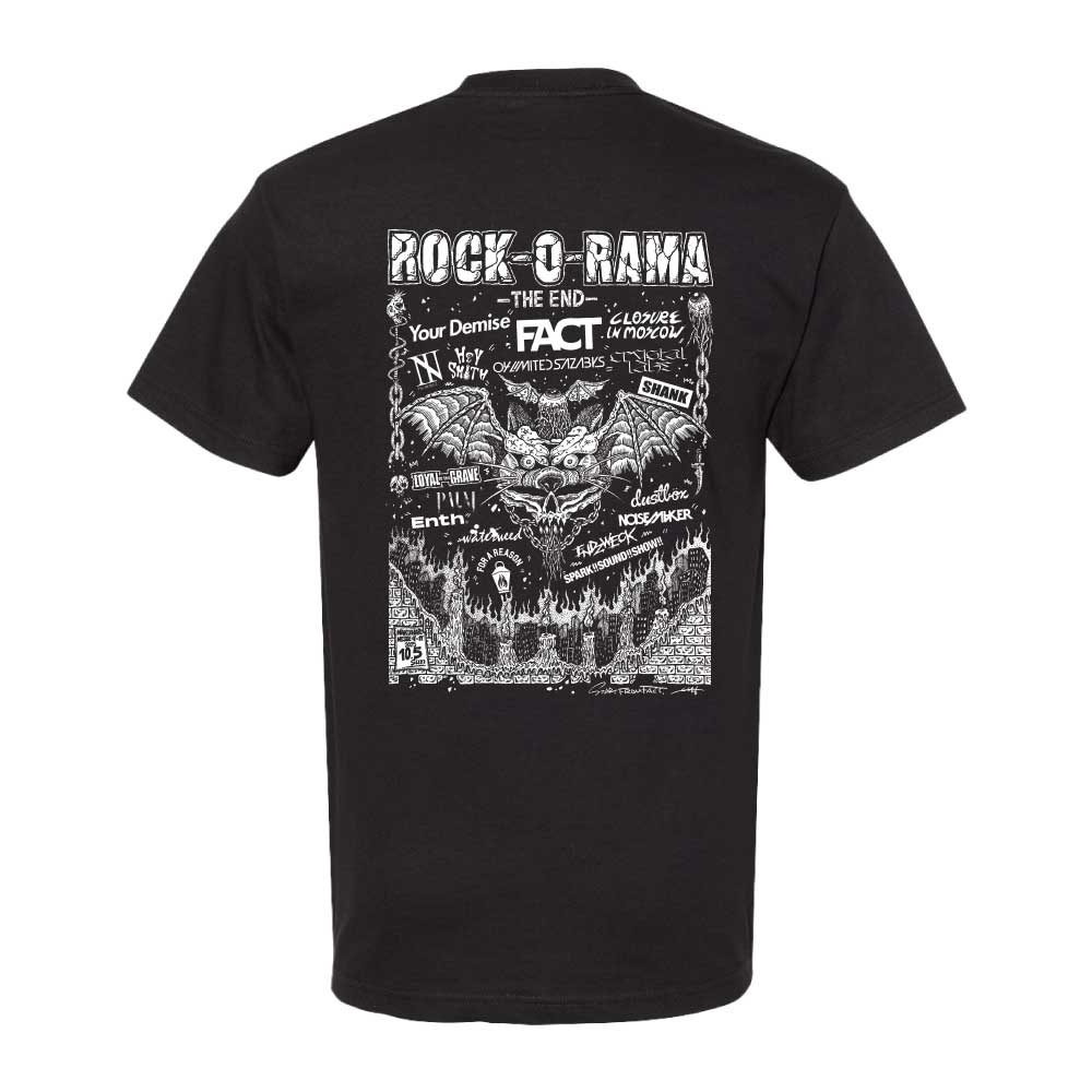 FACT ROCK-O-RAMA THE END JSF Tee XL
