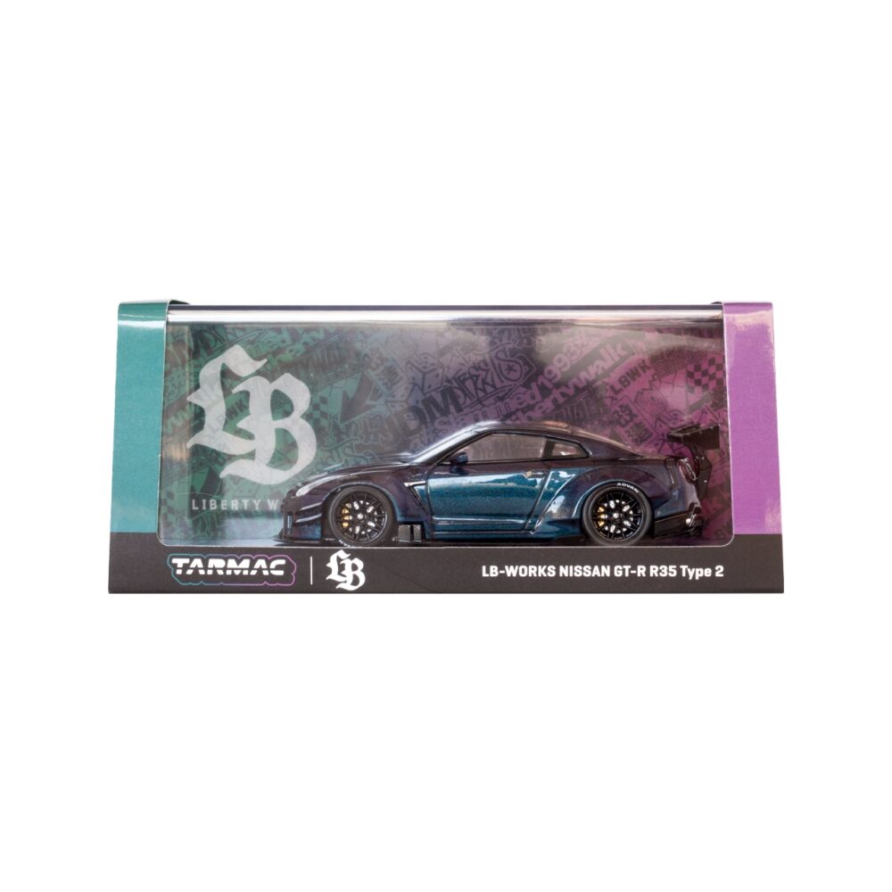 TARMAC 1/43 LB-WORKS NISSAN GT-R R35 type 2 Midnight purple - LB