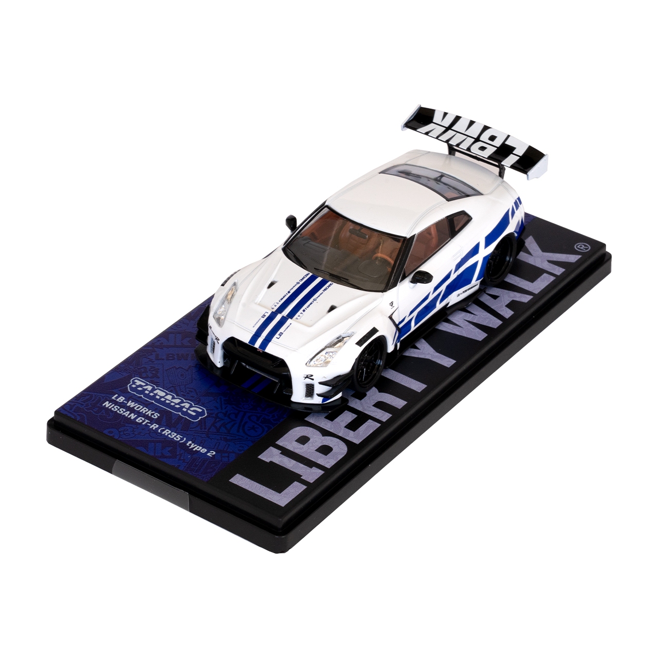 TARMAC 1/43 LB-WORKS NISSAN GT-R R35 type 2 White - LB-ONLINE STORE