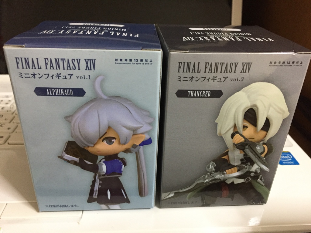 未開封】FF14 ミニオンフィギュア vol.3 サンクレット&ナッツイーター