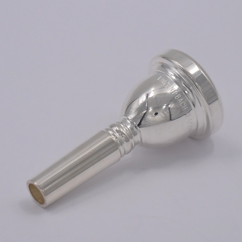 バック / 太管トロンボーン用マウスピース スタンダード / 銀メッキ