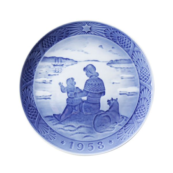 ロイヤルコペンハーゲン（Royal Copenhagen） イヤープレート 1945年