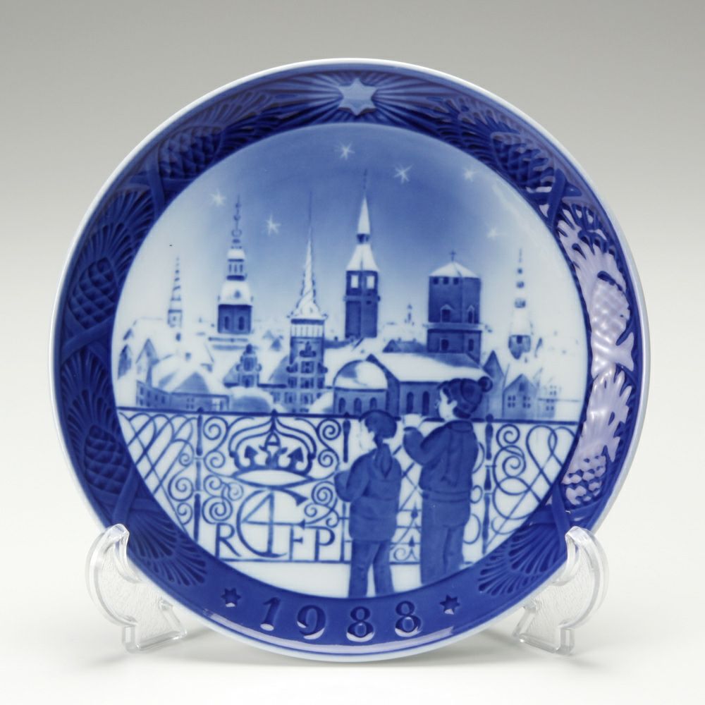 ロイヤルコペンハーゲン（Royal Copenhagen） イヤープレート 1988年