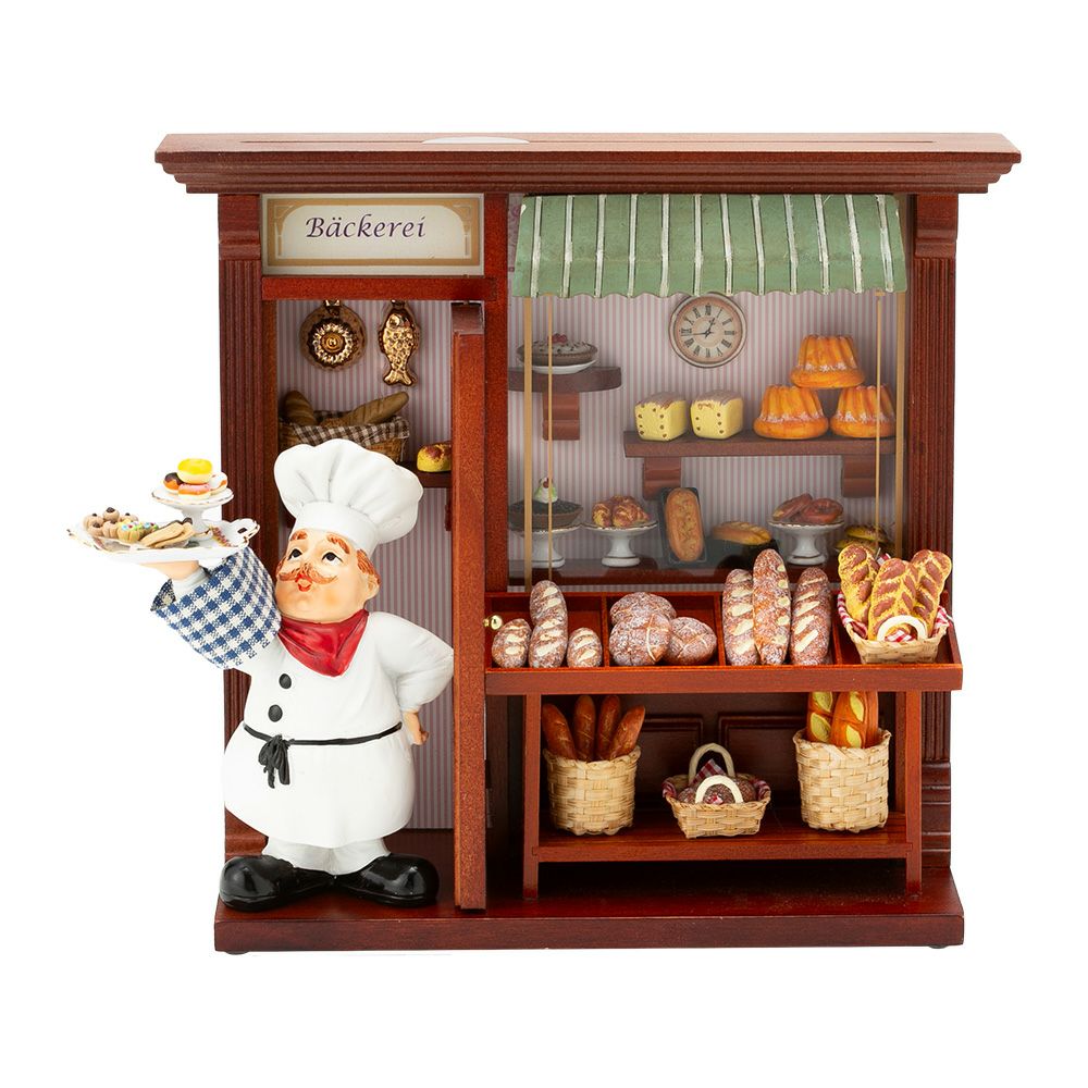 ロイター・ポーセリン ベーカリー 001.794／5 ミニチュア ドールハウス