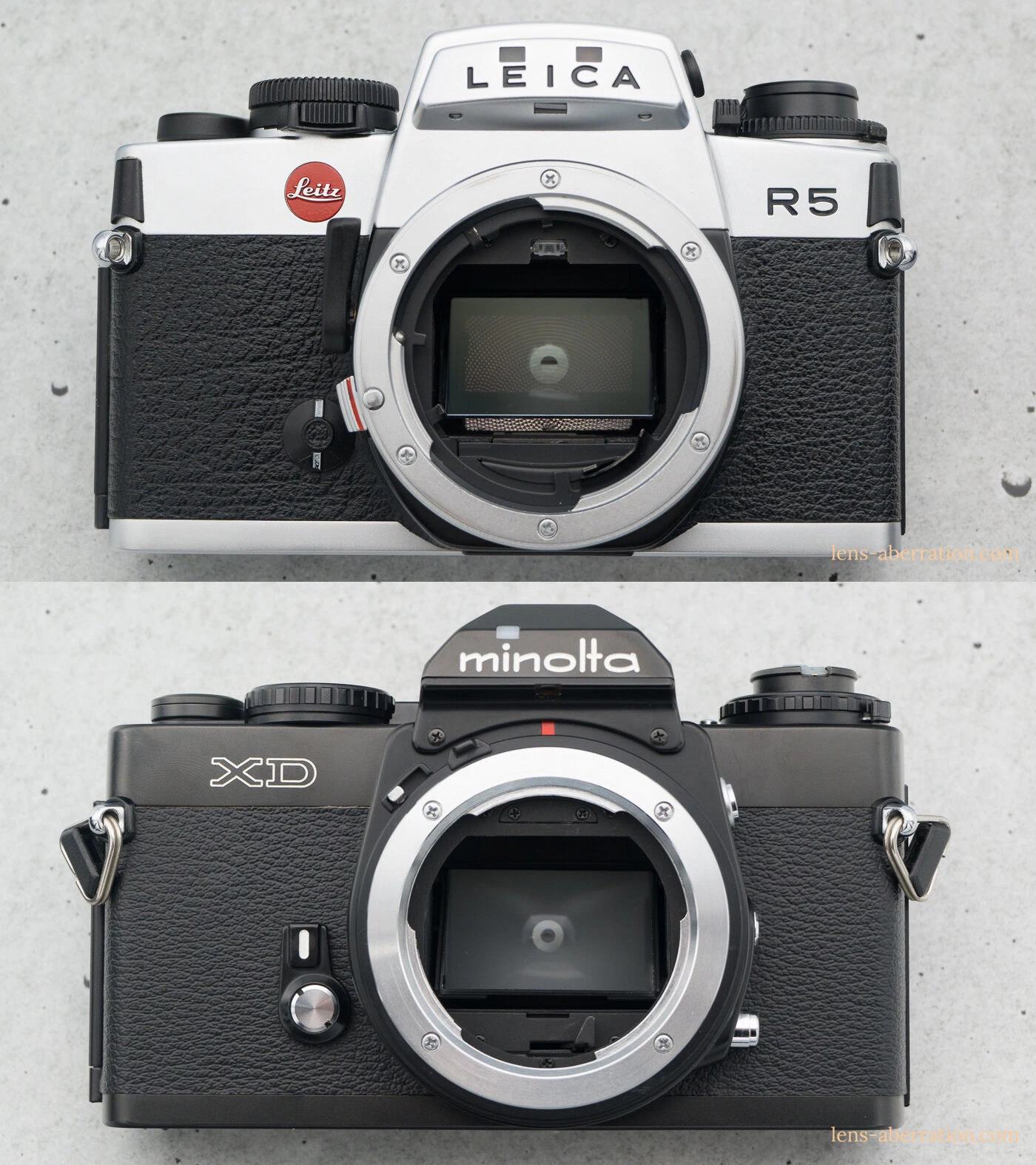 フィルム一眼レフ】LEICA R5 外観レビュー | 収差Love