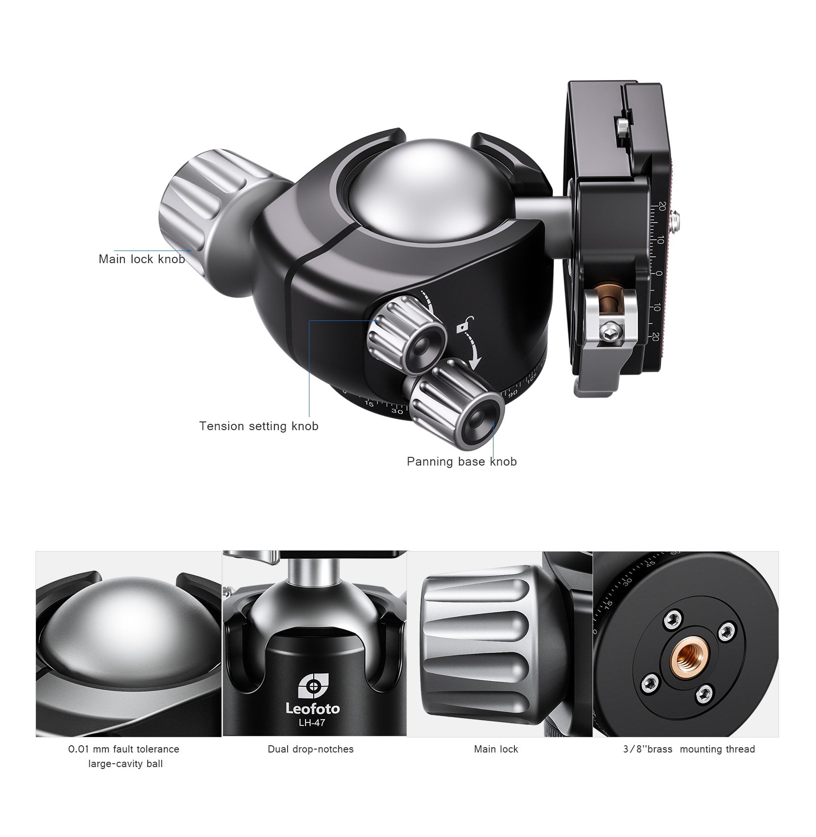 Leofoto LS-362C Short Ranger Series Tripod Set