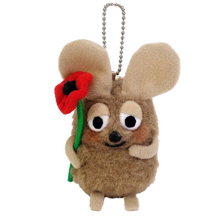 フレデリック レオ・レオニ コラボ ぬいぐるみキーホルダー 三原健司