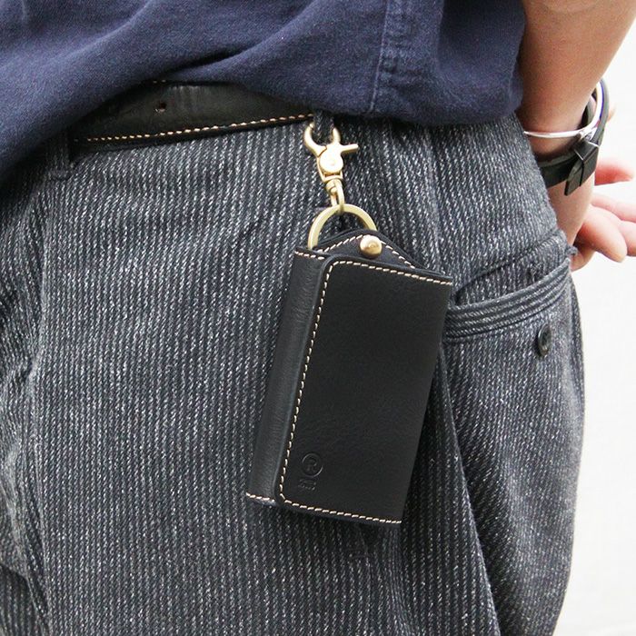 フィットインキーケース[sokunou] ｜革鞄・革小物のPORCO ROSSO