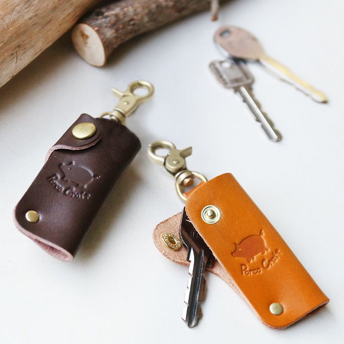 クラフトシリーズ コンパクトキーケース[sokunou] ｜革鞄・革小物の