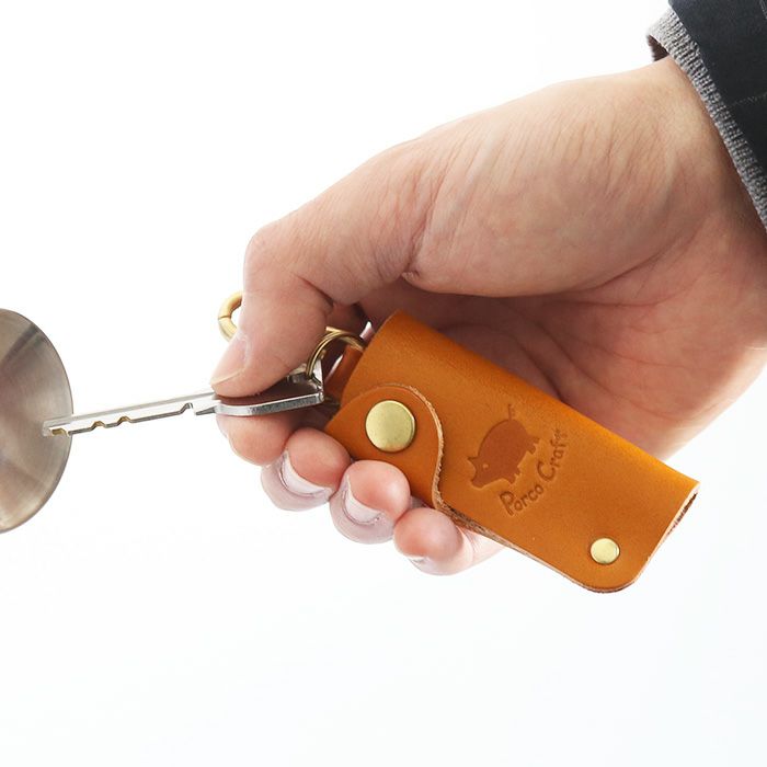 クラフトシリーズ コンパクトキーケース[sokunou] ｜革鞄・革小物の