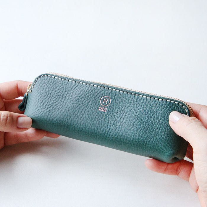 アリゾナレザー／コンパクトペンケース [sokunou] ｜革鞄・革小物の