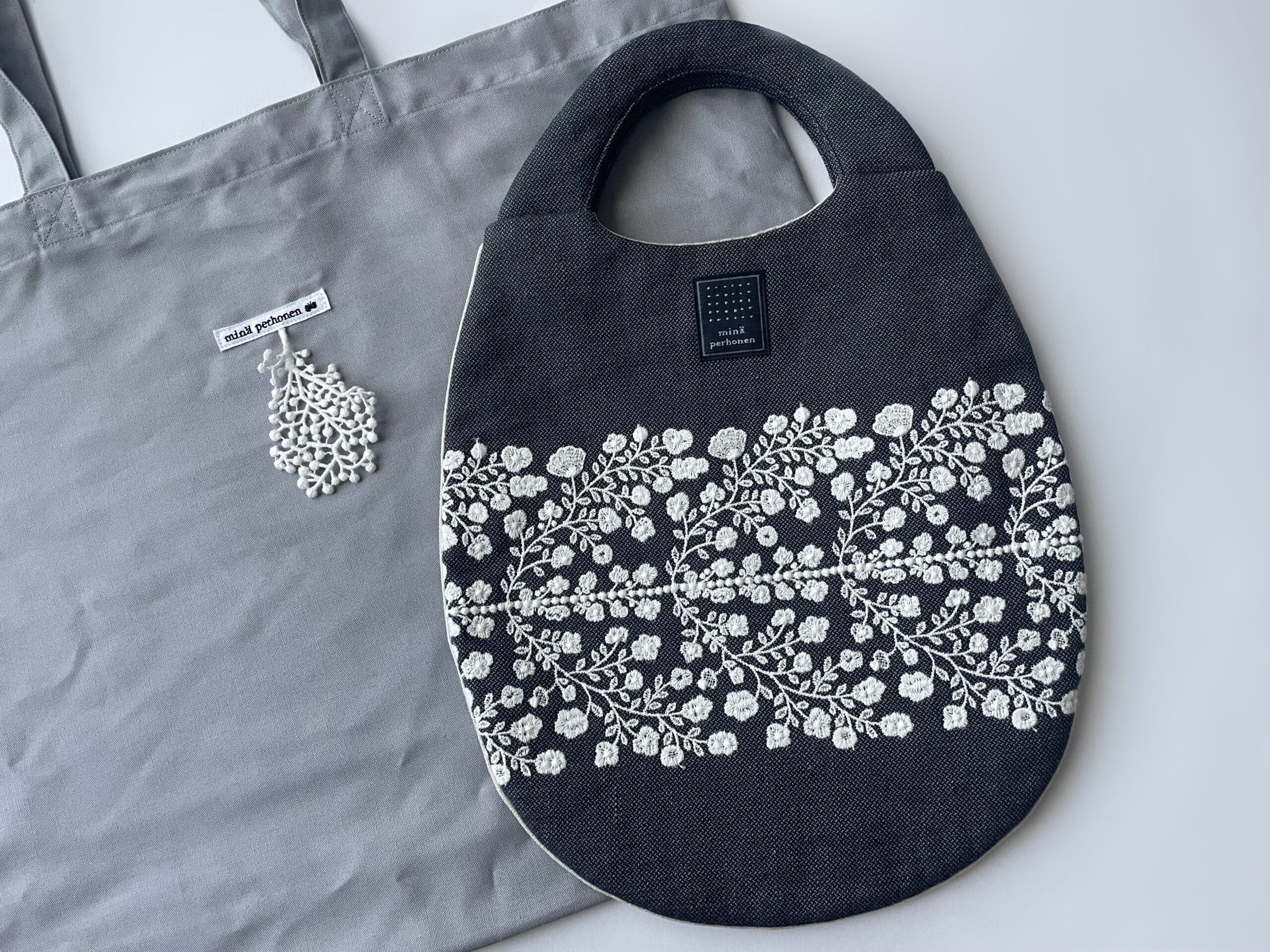 ミナペルホネン エッグバッグ カレイドスコープ mina perhonen egg bag