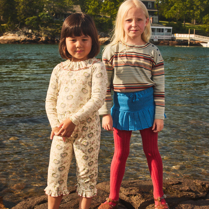 Misha&Puff RUFFLE PEDAL PUSHER PANTS 4 Y