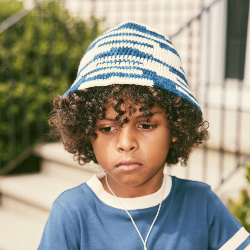 帽子 misha and puff Teddy Beret ink 2-4y MISHA AND PUFF 2024 aw