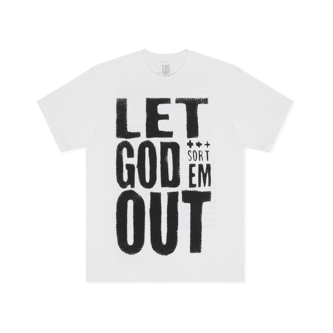 LET GOD SORT EM OUT TOUR TEE – Clipse | Official Store