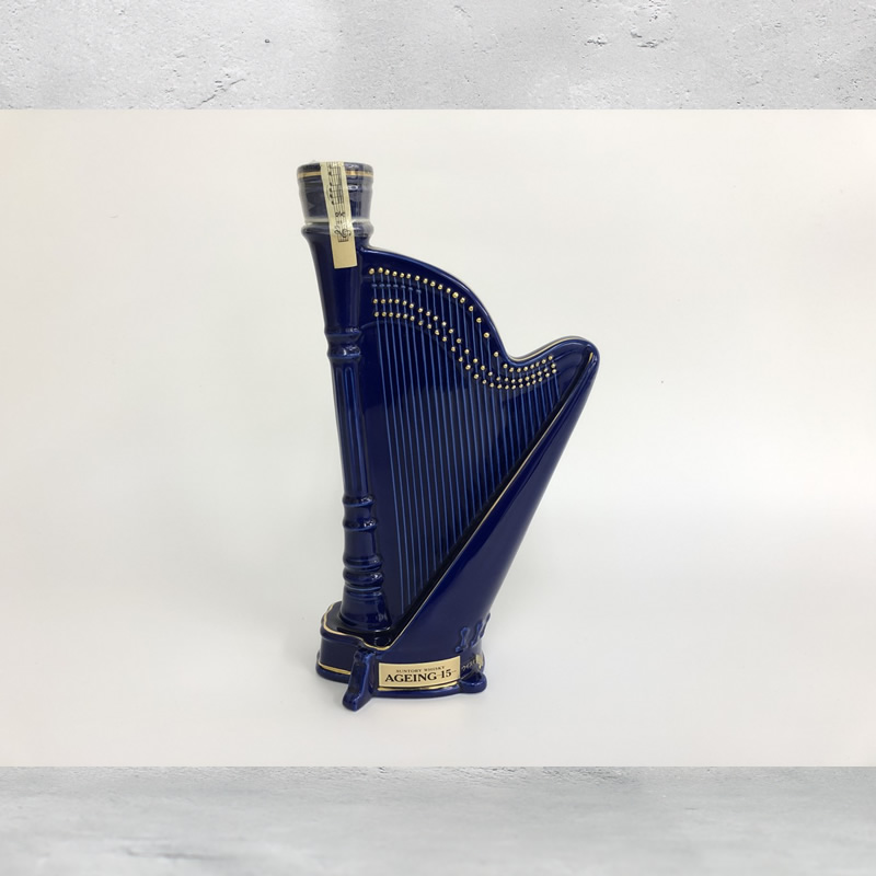 エイジング 15年 ハープ型陶器ボトル - 国内最大級お酒専門の競売-L