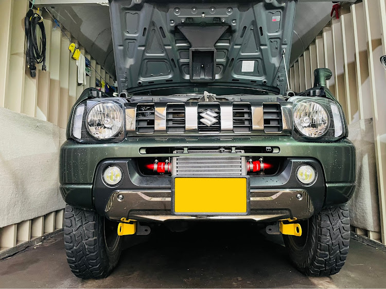 ジムニー jb23用 前置きインタークーラー ジャンク greddy trust